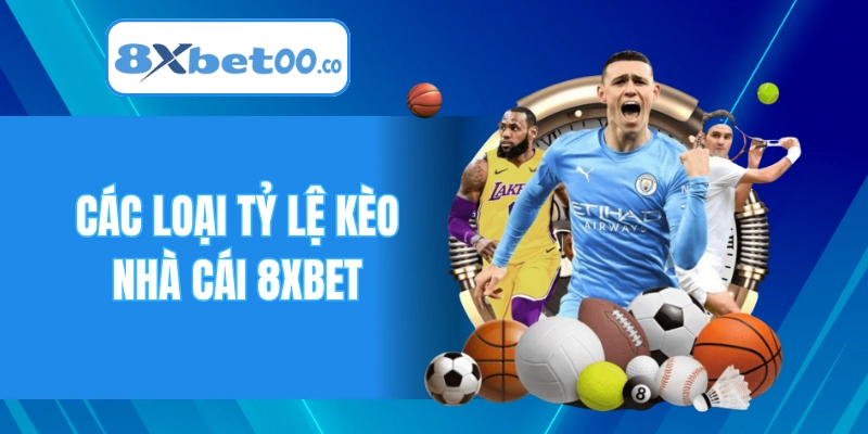 Các loại tỷ lệ kèo nhà cái 8XBET